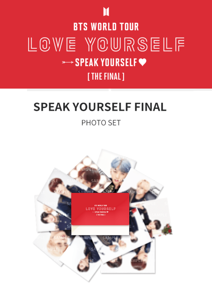 BTS] BTS World Tour 'Love Yourself:Speak Yourself' [The Final