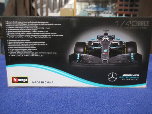 1:43 Bburago F1 Mercedes 2019 Petronas W07 Hybrid #6 Nico Rossberg - Picture 4 of 6