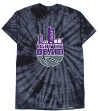 Tie-Dye Sacramento Kings Light The Beam T-Shirt