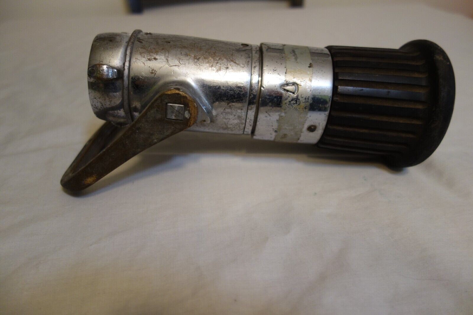 Akron Chrome Plated Brass 2 in Fire Hose Water Nozzle with Handle
