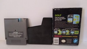 Golf (Nintendo Entertainment System, 1985) Case and Game.