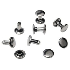 Double Cap Rivets 6x6 7x7 8x8 9x8 Sewing Studs Leather Craft Rapid Rivets Repair