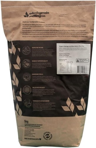 Organic Stoneground White Bakers Flour, 5KG - Picture 3 of 5