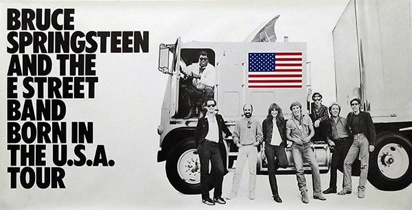 UNKNOWN Bruce Springsteen & The E-Street Band - 1984 - Promotional Poster