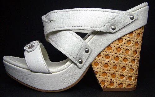 Chaussures Christian Dior vintage blanches, pointure 38