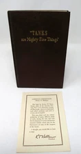 TANKS Are Mighty Fine Things Chrysler Detroit Card 1st Ed Stout 1946 Illustrated