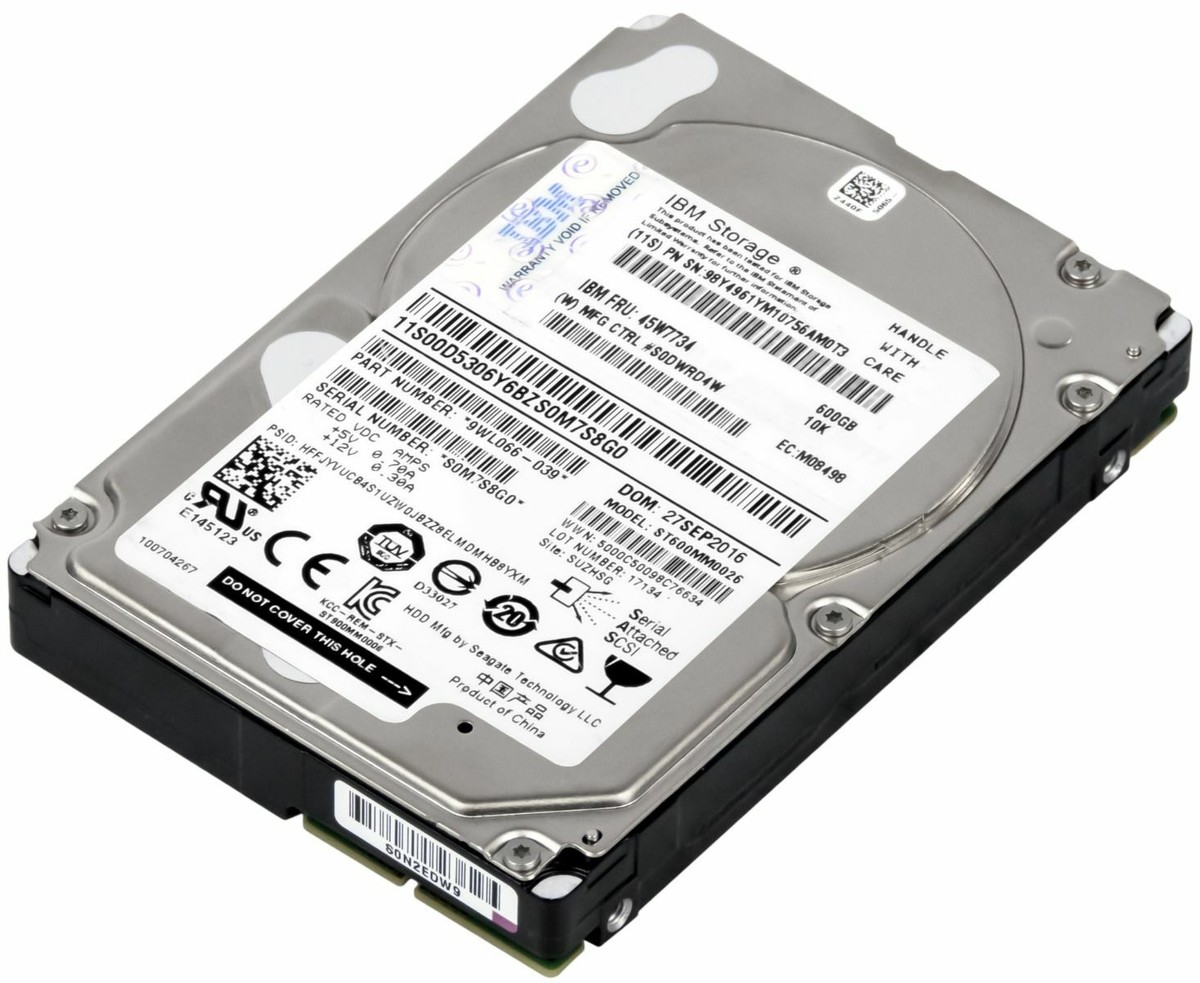 Hard Drive Lenovo 00FN457 146GB 15000RPM 64MB SAS-2