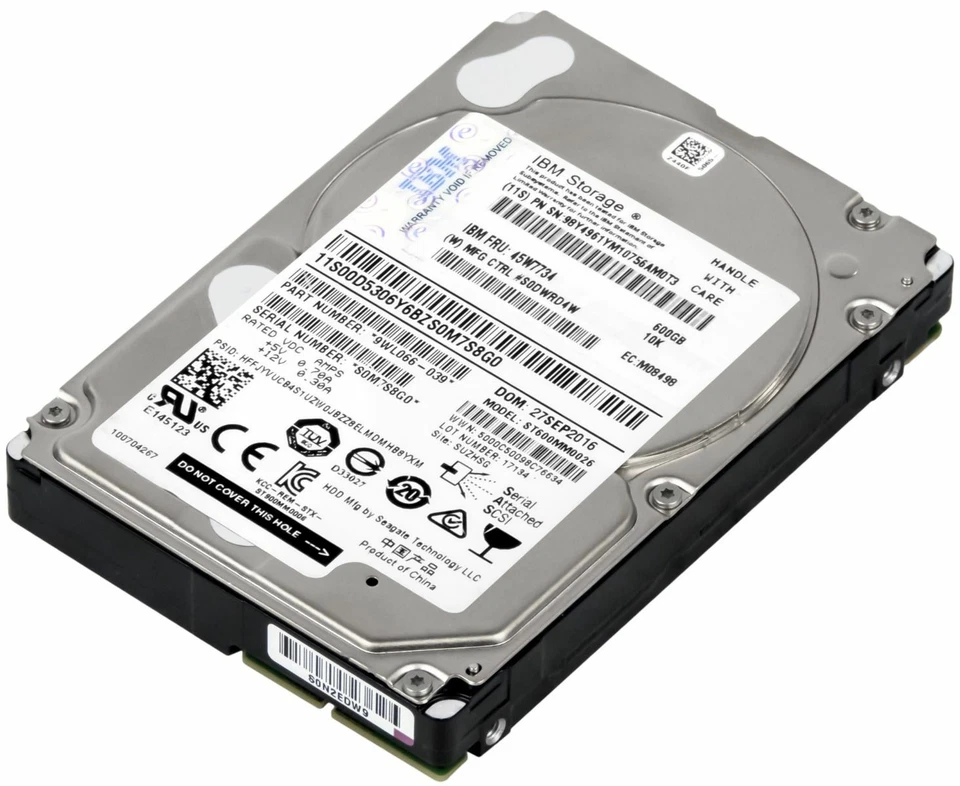 Hard Drive Lenovo 00FN457 146GB 15000RPM 64MB SAS-2 ST9146853SS 2.5'' Inch - Image 2 of 3
