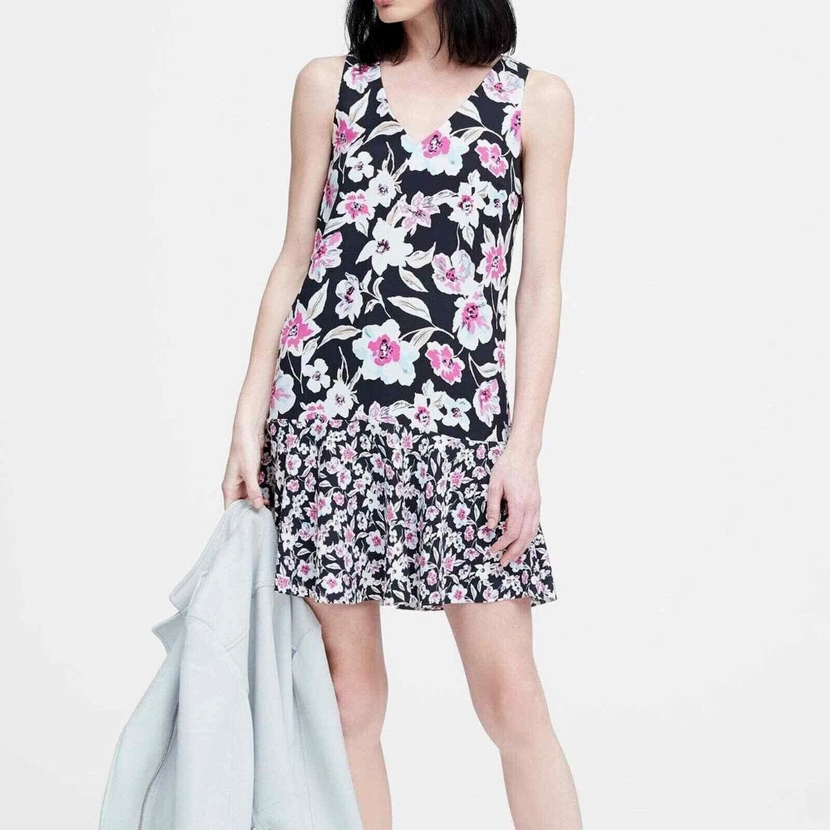 Banana republic flounce 2024 dress