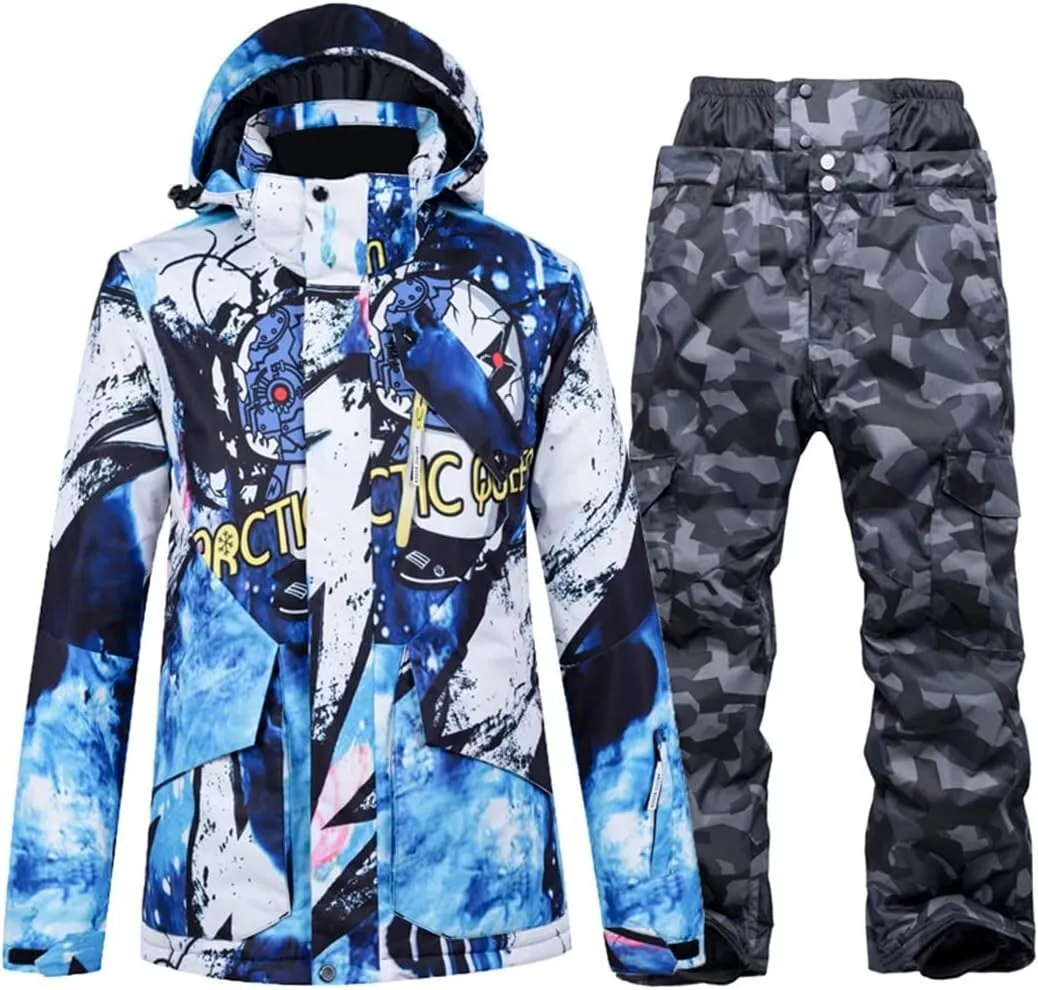 Completi Uomo per la Neve sul Ghiaccio Tuta da Sci eBay