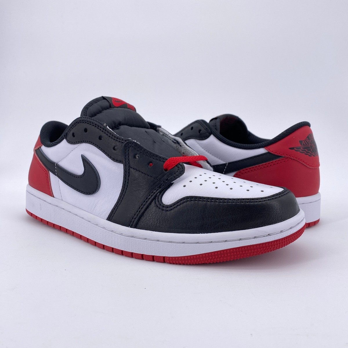 シューズ(男性用) Air Jordan 1 Retro Low OG Black Toe 27cm Size 9.5 - Air Jordan 1 Retro OG Low Black Toe for sale