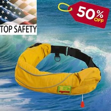 50 OFF A Quality Inflatable Belt Pack Waist Life Jacket Buoyancy Aid PFD Manual