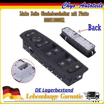 FENSTERHEBER SCHALTER VORNE FÜR RENAULT LAGUNA III 07- MEGANE III 08- FLUENCE