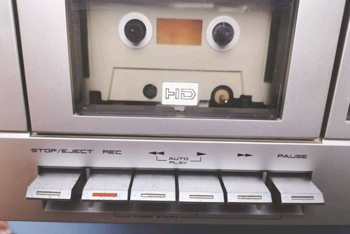 Akai CS M3 Cassette Player/Recorder Right Channel Not Working - Afbeelding 6 van 11