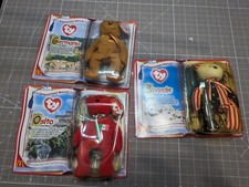 TY Teenie Beanie Babies McDonalds Set Of 3 International bears II - NIB