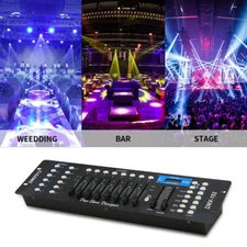 192 Channel Console Controller Operator For Stage DJ Party Lighting DMX 512 