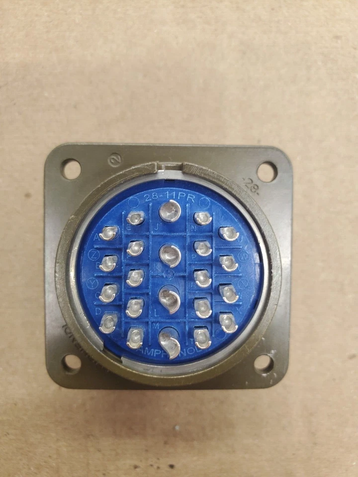 New Amphenol 97-3102A-28-11P Receptacle 22 Pins - Image 2 of 3