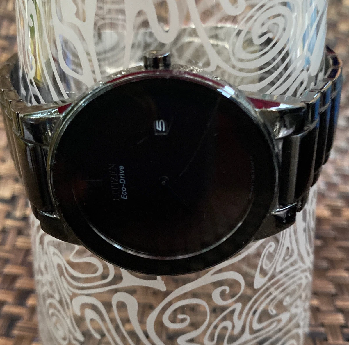 Citizen eco drive axiom black hot sale
