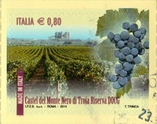 2014 Italy Republic I wines D.O.C.G. 3rd Castel del Monte nero used