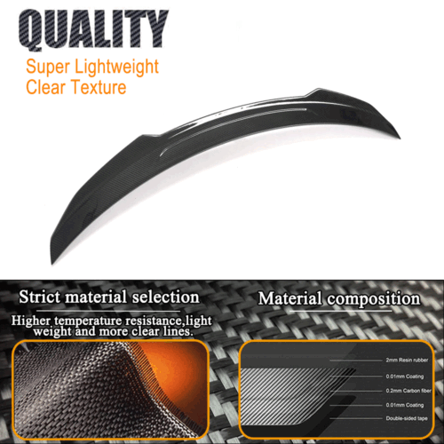 Attacco spoiler posteriore carbonio labbro posteriore per Mercedes Classe S C217 Coupe S500 S560 - Foto 8 di 12