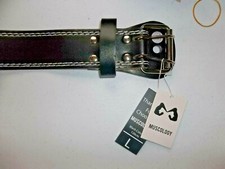 New Weight Lifting Belt GYM Fitness Crossifit Weightlifting Back Support Leather