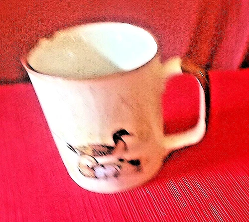 Vintage Otagiri MCM Speckled Stoneware Japan Grouse, Geese , Duck (1) Mug Cup