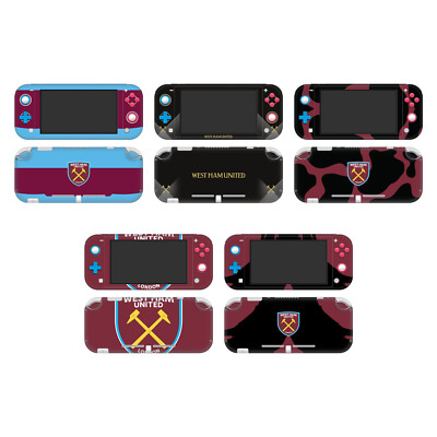 OFFIZIELLE WEST HAM UNITED FC KUNST VINYL SKIN DECAL FOR NINTENDO SWITCH LITE