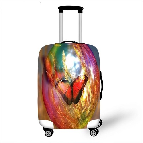 Butterfly Elastic Luggage Protector Cover Suitcase Anti Scratch Fit 18"-32" - Picture 14 of 18