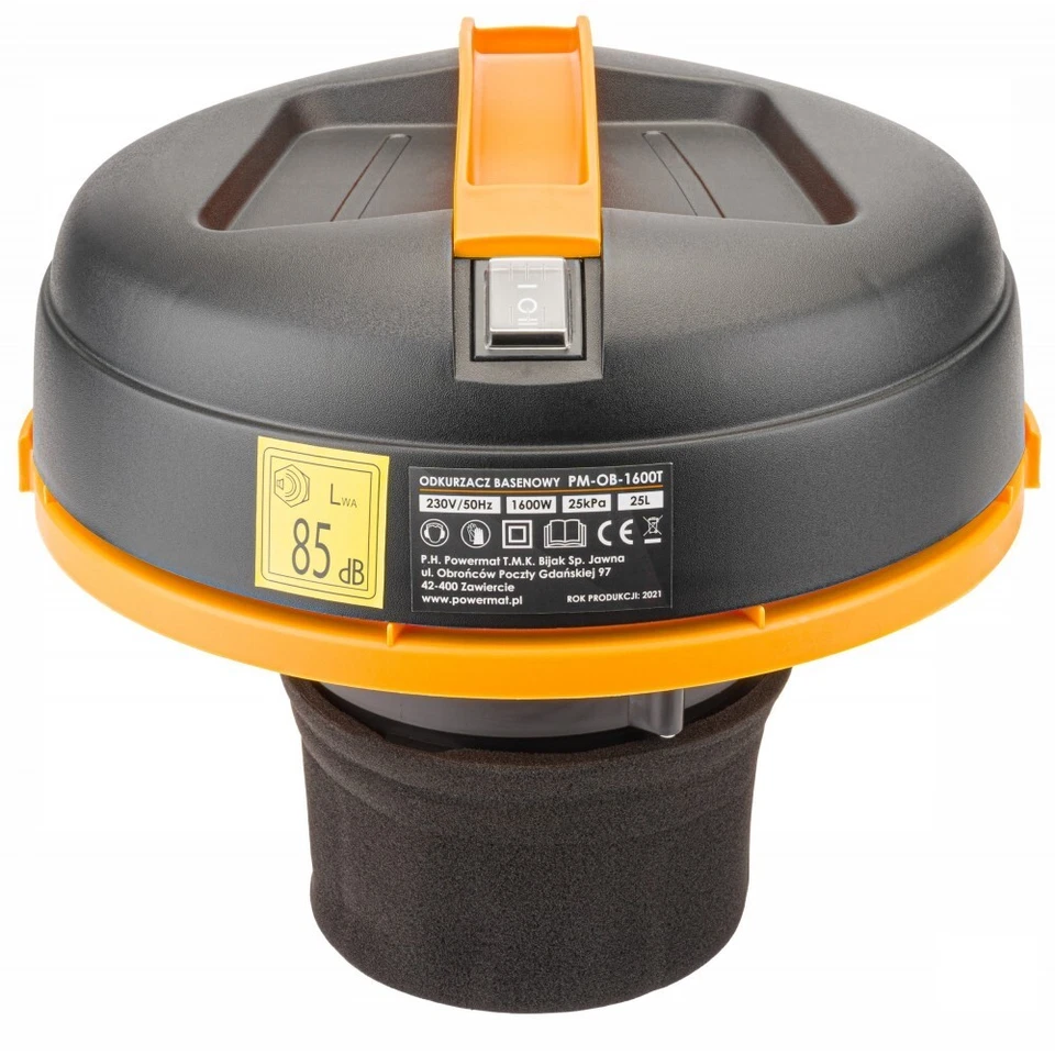 Poolsauger Teichsauger Schlammsauger 25L Nass Trockensauger Pool Reiniger 1600W - Bild 2 von 4