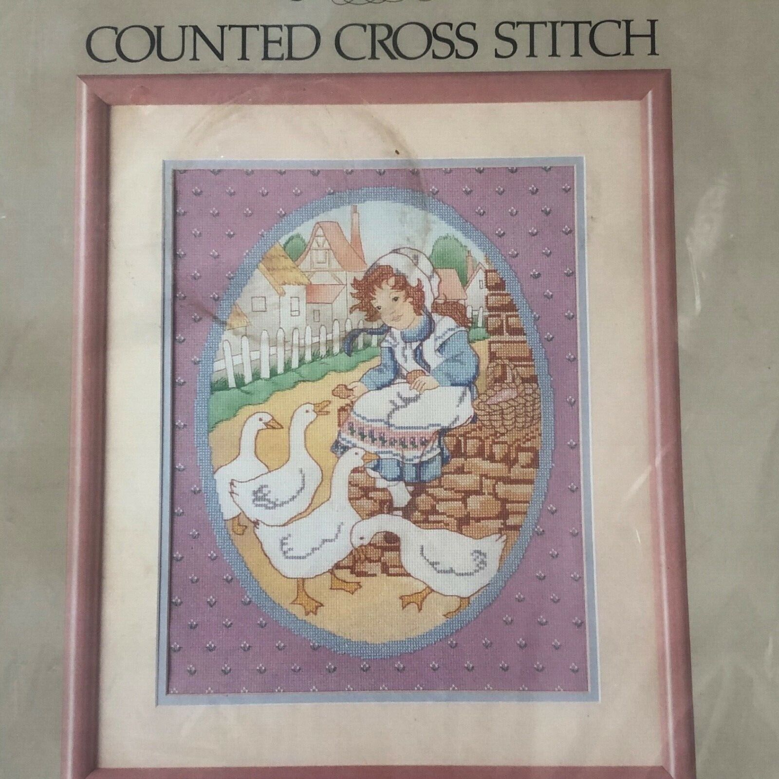 Something Special Counted Cross Stitch Kit Feeding Time 1987 USA Unopened