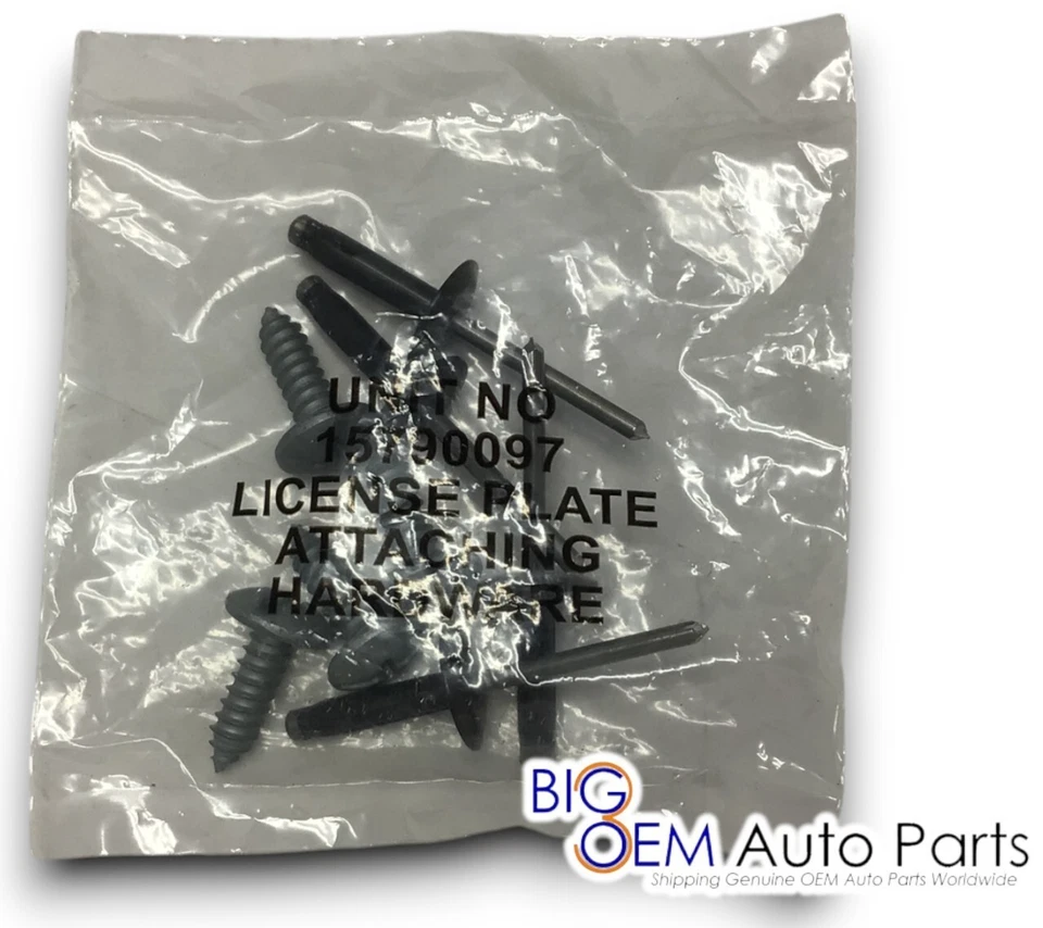 Chevrolet Camaro 2016 2017 2018 parachoques delantero soporte de matrícula OEM 84239328 Foto 2 de 4