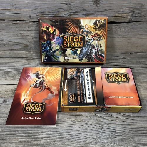 Siege Storm Card Game Complete - Picture 2 of 4