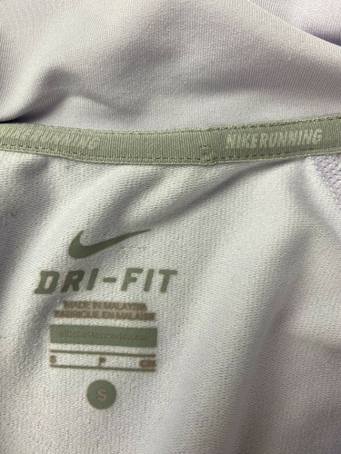 Nike Dri-Fit Running Athletic Top 1/4 Zip Lilac Purple Women's Size S - Picture 8 of 11