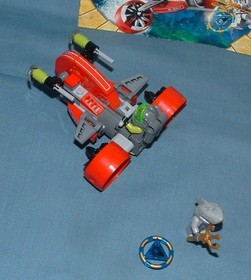 ATLANTIS, GUARDIAN OF THE DEEP SET 8058 & WRECK RAIDER 8057 - LEGO - 2010 - USED