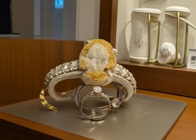 3.4 Carat Yellow Saphire 925 Sterling Ring Size 7. Handmade New