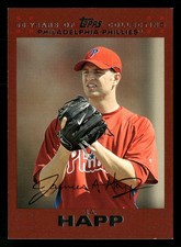 J.A. Happ Philadelphia Phillies 2007 Topps Update Copper #UH302 SN /56