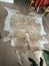 Stierfell Teppich Echtfell 170x240 cm 