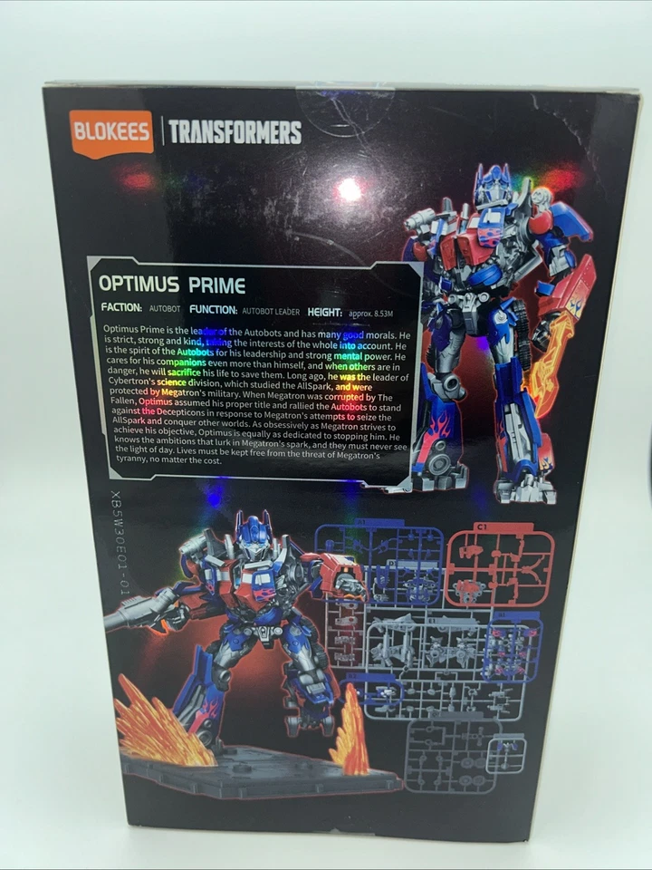 Nueva figura clásica Blokees Transformers 09 Optimus Prime Autobots figura de acción  Foto 3 de 4