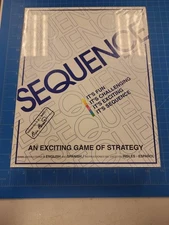 Sequence Board Game Jax LTD Vintage 1981-1985 Family Strategy Fun Sealed