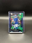 2025 Panini Select Concourse Jaxson Dart #93 Black & Green Shock Prizm RC Giants