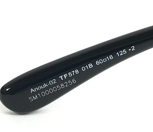 Tom Ford Sonnenbrille Anouk-02 TF578 01B schwarz Schmetterling mit blauen Gläsern mit Farbverlauf - Bild 10 von 13