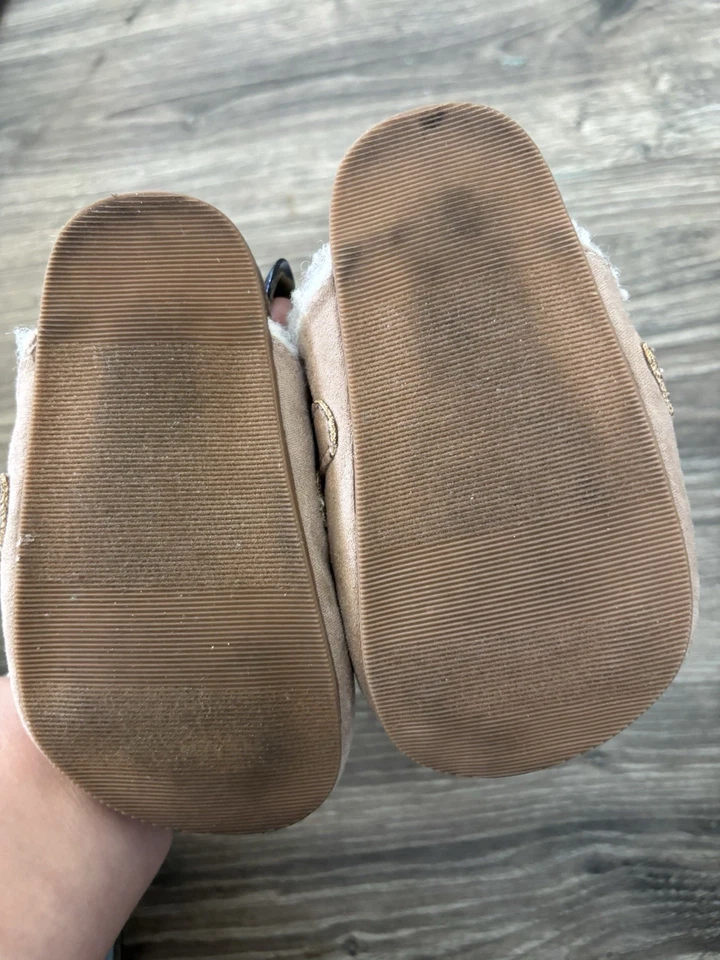 Zueco acogedor azul marino antiguo para niños pequeños talla 6 Foto 4 de 4