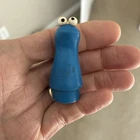 Vintage Fisher Price Little People Sesame Street Cookie Monster Figure
