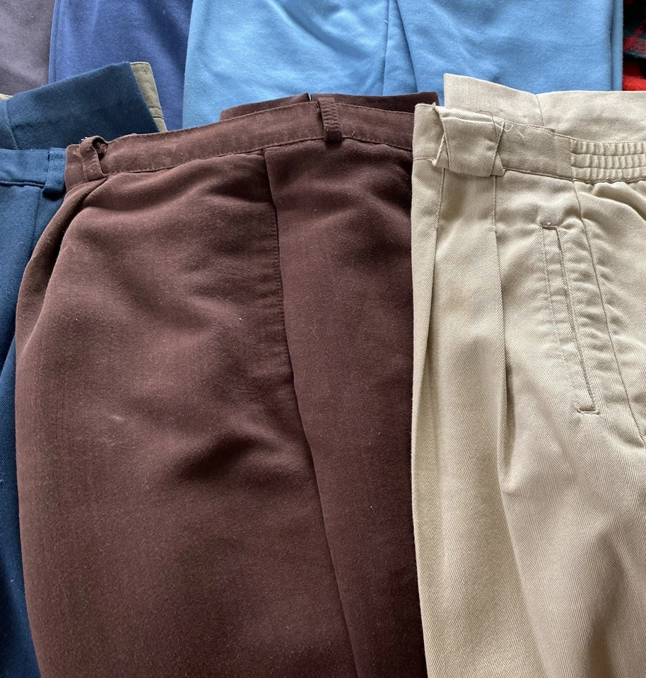 Lote de 10 pantalones mujer talla 12 y 14. Foto 3 de 4