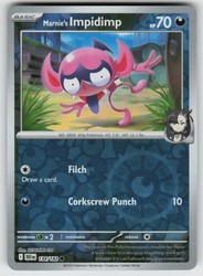 Marnie's Impidimp 134/182 Destined Rivals Reverse Holo
