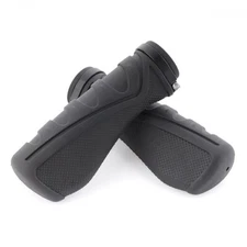 1 Pair 7/8 Inch Bike Handle Grips, Comfortable Non Slip Bicycle Handlebar 