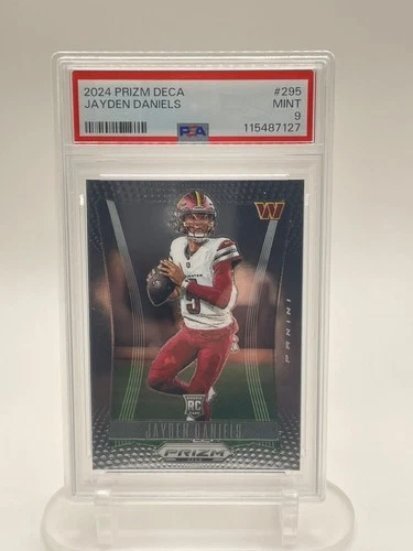 2024 Panini Prizm Deca - Jayden Daniels #295 (RC) PSA 9!
