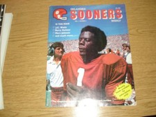 Oklahoma Sooners Weekly magazine #2 football/Barry Switzer/JC Watts/Billy Sims +