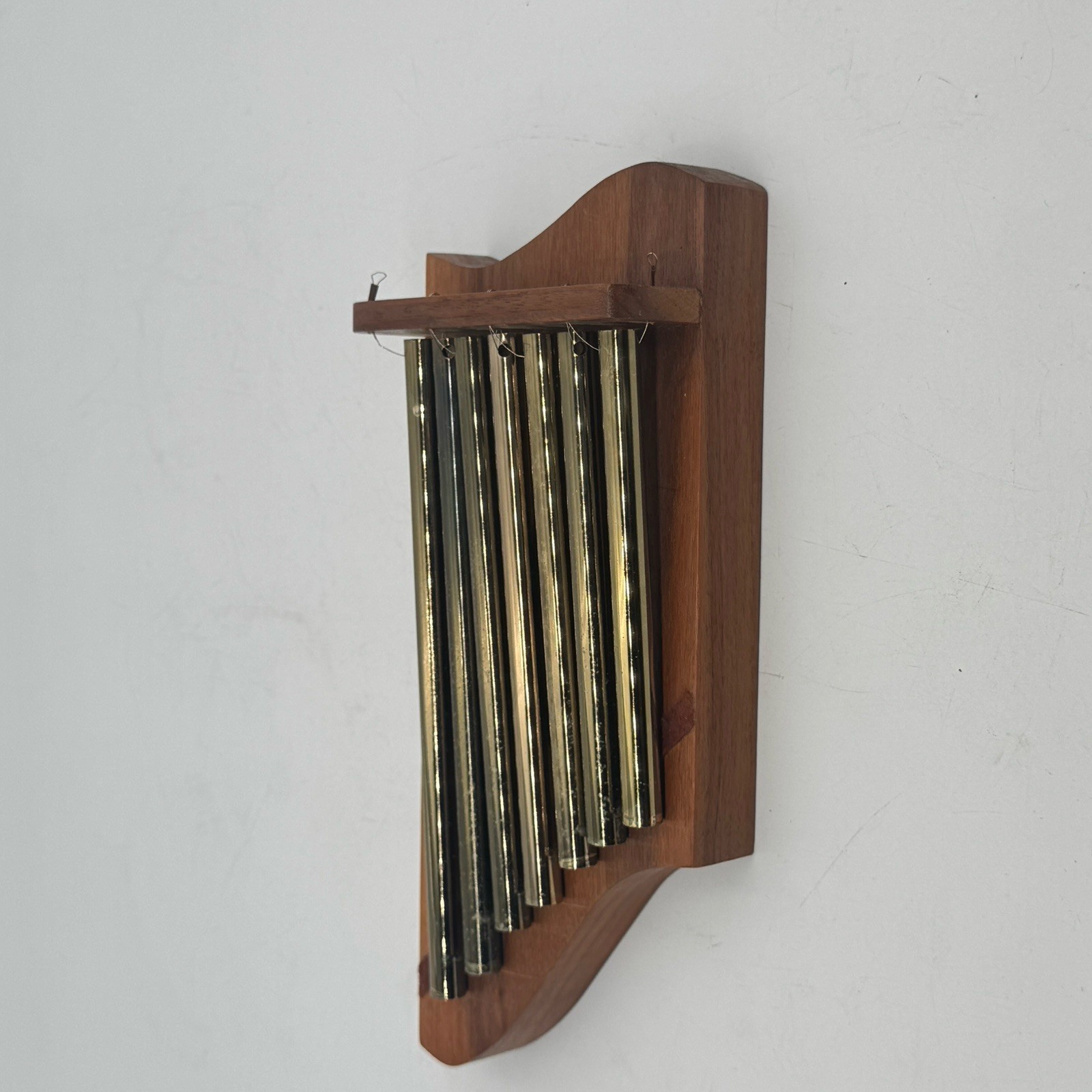 VINTAGE WOODEN DOOR HARP CHIME HANDCRAFTED