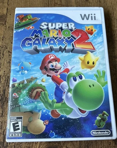 Super Mario Galaxy 2 (Nintendo Wii, 2010) Complete with case and manual